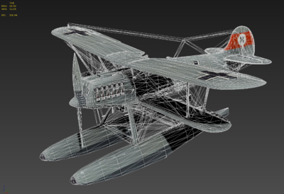 德国 heinkel he 5_i am iron man作品_飞机/航空器军用飞机_cg模型网